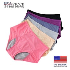 Women 6Pc Leakproof Underwear
