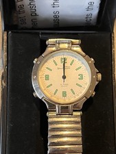 Swiss Made Vintage COBALT Speechmaster  Talking Watch with box ( needs battery)