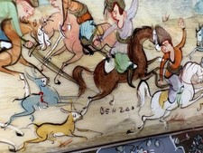 Persian miniature painting - persian,