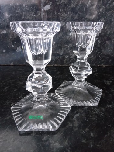 Vintage lead crystal holders - vintage,