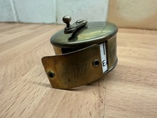 VINTAGE BRASS FISHING REEL