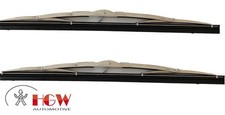 Stainless steel wiper blades