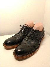 Mens navy size 8 leather
