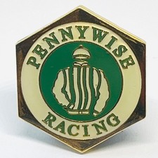 Pennywise Racing Lapel Pin Badge Horse Race Racehorse Jockey Silks Memorabilia