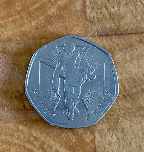 2006 british 50p coin heroic - 50p,