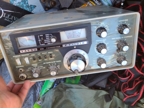 Vintage yaesu 101b hf - ft-101b,