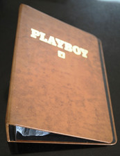 Original PLAYBOY Binder to hold 6 Stapled (published up to 09/1985) Magazines