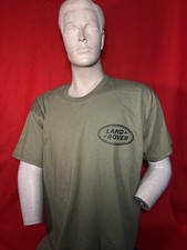New Landrover  Land Rover T Shirt T-shirt Olive Green Military Green Size 2XL