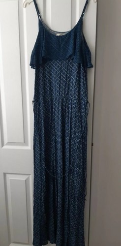 Oasis long blue - blue, dress