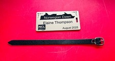 Personalised NCL Cruise Ship "Norwegian Dawn" Luggage Tag, Free Strap, Free P&P