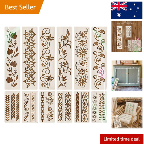 12pcs reusable stencils for - 12pcs,