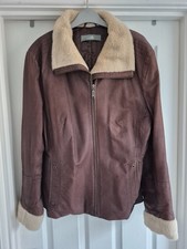 ladies brown leather flying