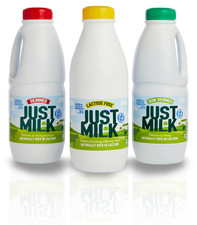 JUST MILK Semi, Skimmed or