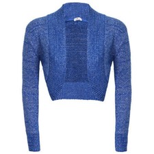 Lurex Bolero Shrug Long Sleeve