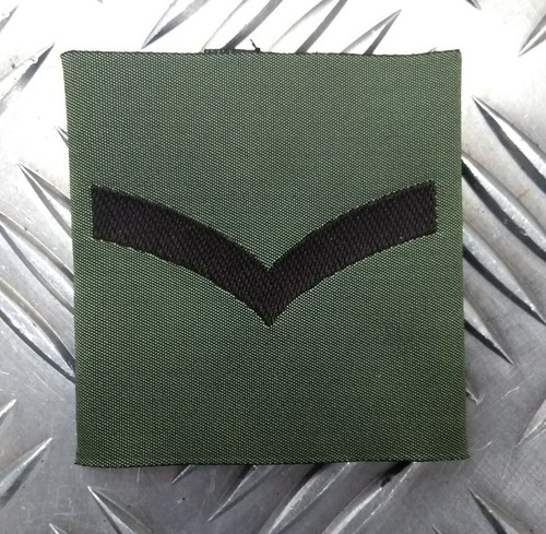 British issue mtp green rank - british,