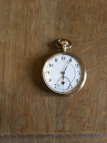 Dennison moon pocket watch - dennison,