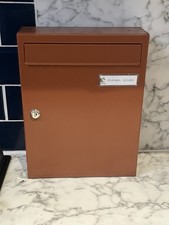 Brown Outdoor Mail Post Letter
