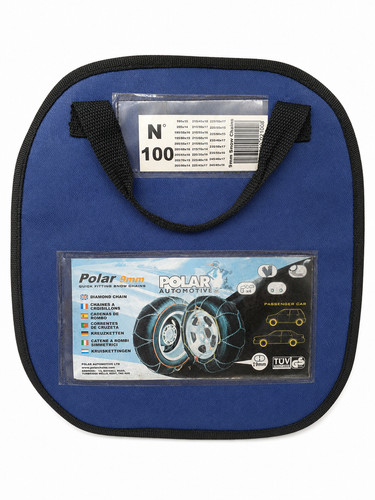 Polar 9mm snow chains - snow, no.100