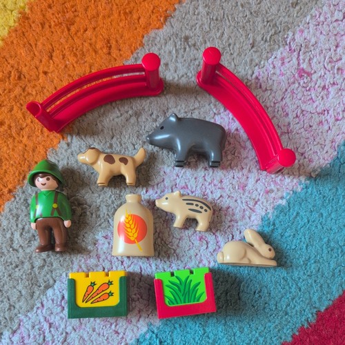 Playmobil 123 farm set animals - playmobil,