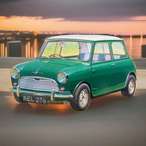Vintage tamiya morris mini - vintage,