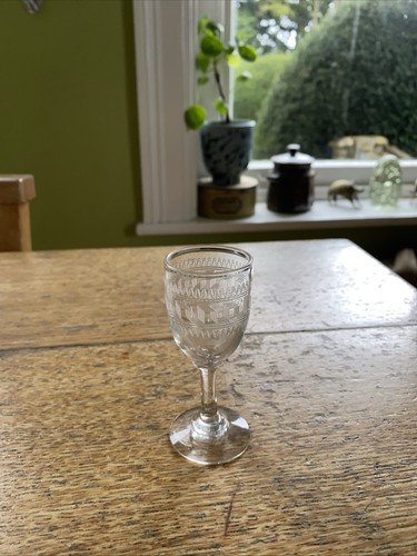 Victorian spirit glass - 1,