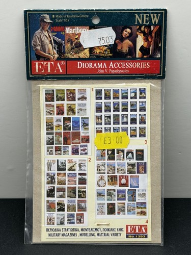 Eta diorama accessories - diorama,