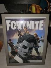 Fornite Hama Bead Art Work