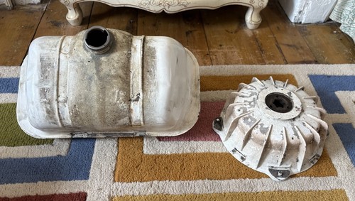 Vintage lambretta petrol tank - vintage,