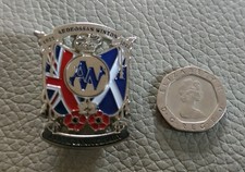 Ulster Loyalist Badge Ardrossan Wilton Flute Band 100th Anniversary.