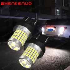 2X 6000k W21/5w 580 T20 Super White DRL 7443 582 Bulbs 12V LED Reverse Light