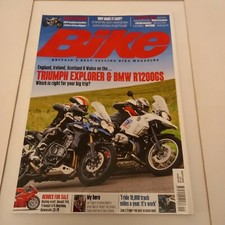 Bike Magazine September 2012 Triumph Explorer BMW R1200GS MV Augusta 675 GL1800