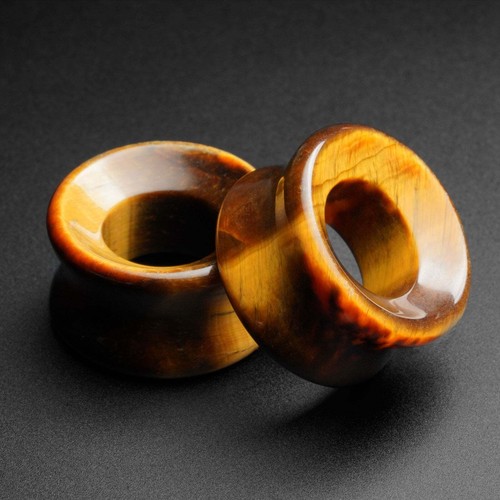 Yellow tiger eye double - yellow, tiger's