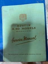 AUSTIN A40 MODEL SERVICE