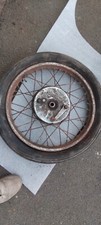 BSA C25 (B44GP HUB) ? 18"  half width  brake front wheel USED