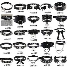 Gothic Punk Black Neckband