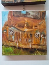 Mirella Scotton - Scrap - Oil On Canvas 30x30