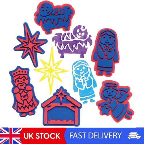 Ax581 nativity foam stampers - foam,