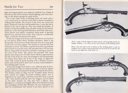 Duelling pistols for - :,