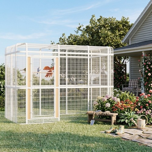 10ft walk bird cage huge - walk,