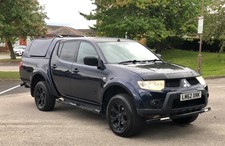 2012 Mitsubishi L200 Barbarian Black 2.5 DI-D Auto 4WD Double Cab Pickup