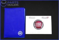 GENUINE FIAT 500 500C 2015-2020 OWNERS MANUAL HANDBOOK WALLET PACK