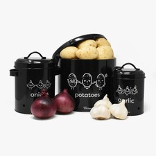 Vegetable Storage Tins Set