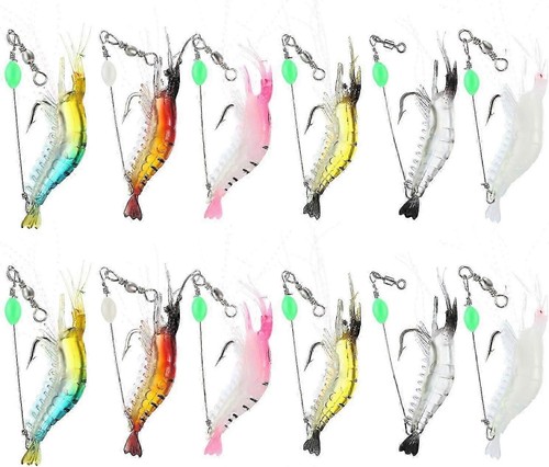 Pcs mix weedless shrimps - 5,
