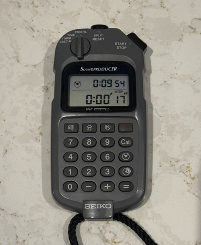 Seiko soundproducer stopwatch - seiko,