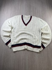 VTG Men's Cable Knit Cricket