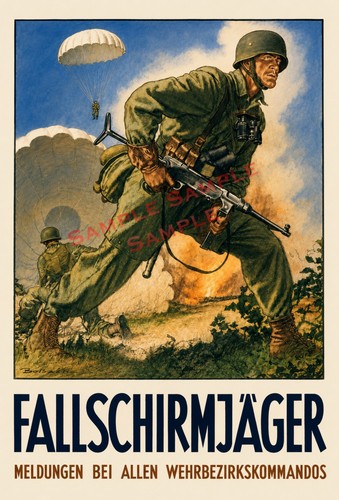Ww2 german fallschirmjäger - ww2,