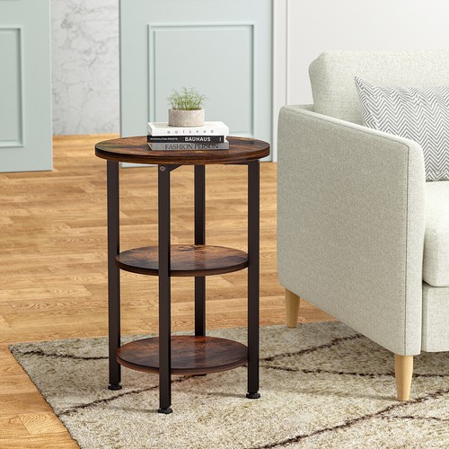 Wooden round side - side, 3