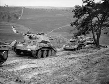 Cruiser Mk I tanks of 5th Royal Tank Regiment, Surrey, 1940 Photograph Print