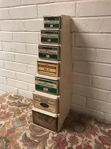 Vtg lilly pharmacy gelatin - vtg,
