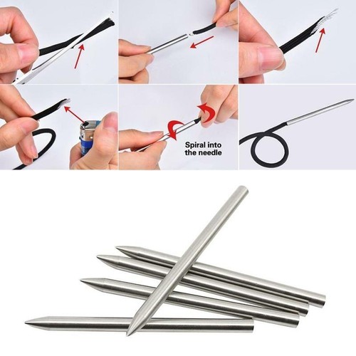 Polished steel threaded 550 - steel,